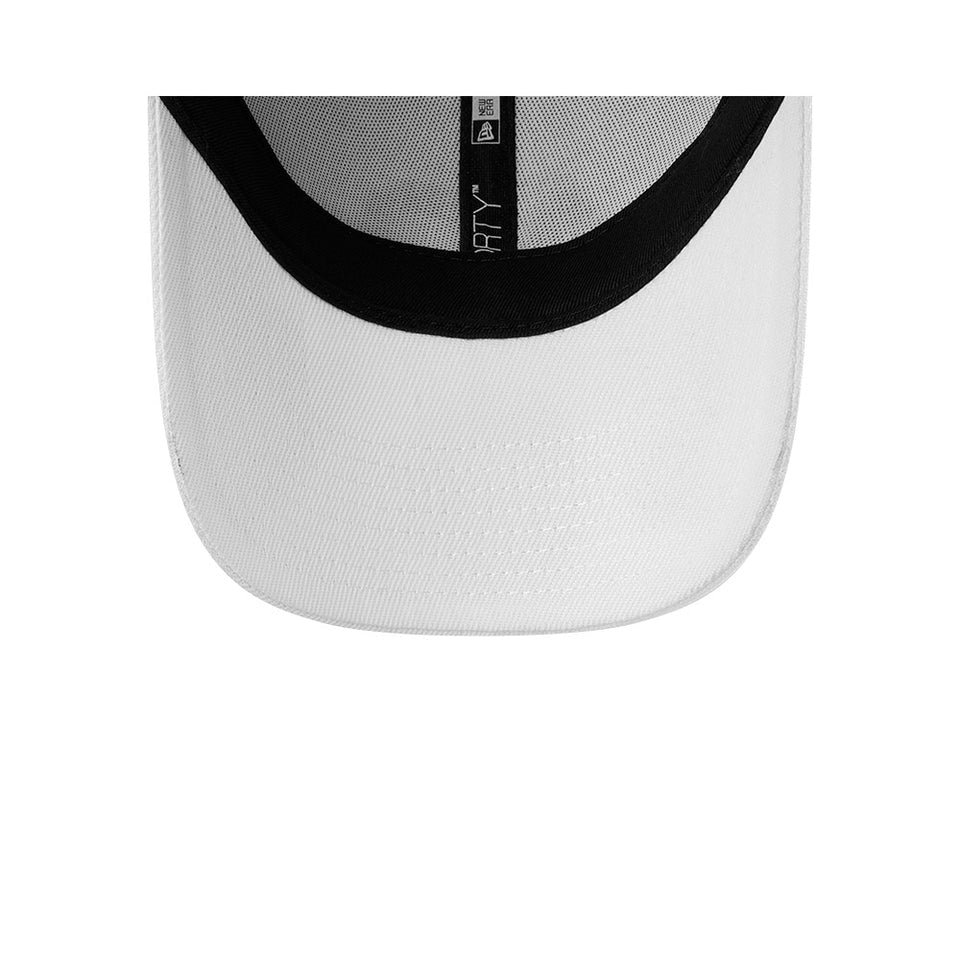 Australian Open Hat - 2025 Core Tonal Repreve AO White Tennis 9Forty Strapback Cap - New Era